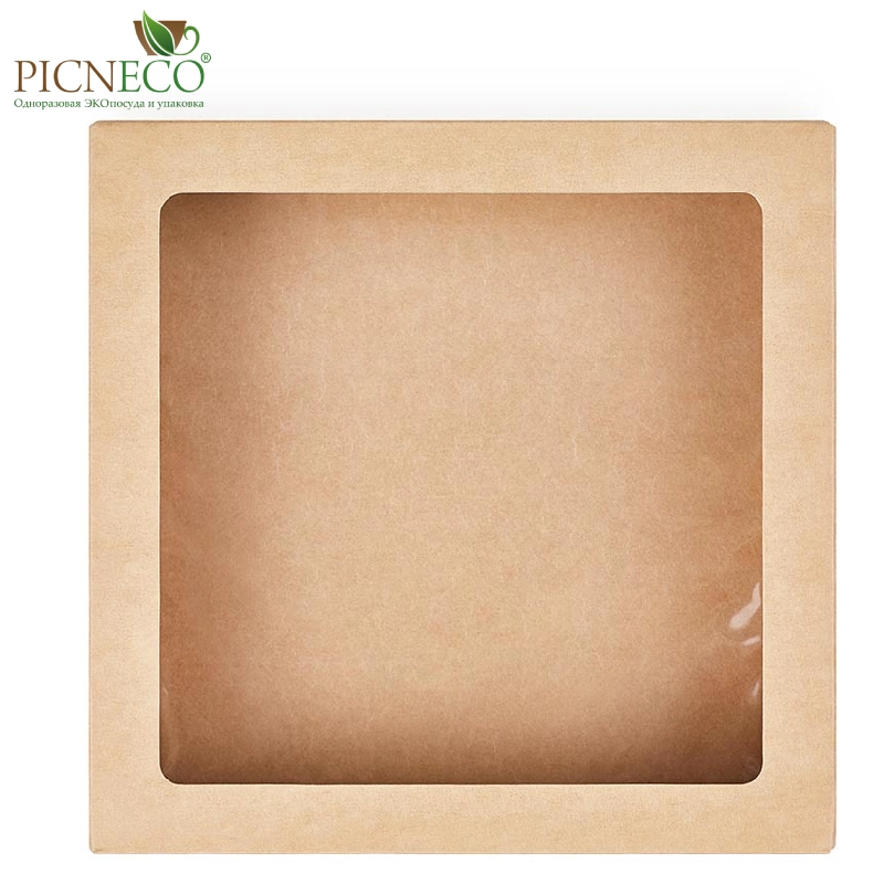 товар Контейнер бумажный 1500мл, крафт, серия OneBox OKP150